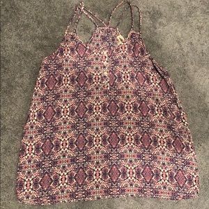 Cute Floral Tank Top